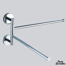 2 barres pivotantes porte serviette