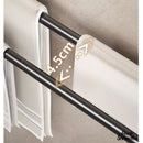 2 barres porte serviette salle de bains