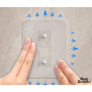 2 barres porte serviette salle de bains