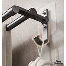 2 barres porte serviette salle de bains