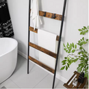 Echelle porte serviette noir