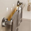 Barre porte serviette mural