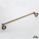 Ancien porte serviette en laiton