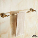 Ancien porte serviette en laiton