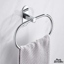 Anneau porte serviette acier inoxydable