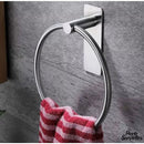 Anneau porte serviette acier inoxydable