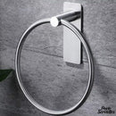Anneau porte serviette acier inoxydable