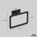 Anneau porte serviette adhésif