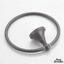 Anneau porte serviette brossé