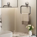 Anneau porte serviette brossé