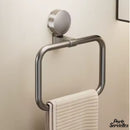 Anneau porte serviette brossé