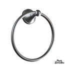 Anneau porte serviette brossé