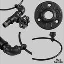 Anneau porte serviette industriel