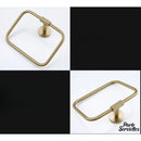 Anneau rectangulaire porte serviette