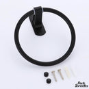 Anneaux porte serviette en métal