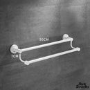 Barre double porte serviette