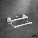 Barre double porte serviette