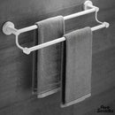 Barre double porte serviette