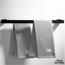 Barre noire porte serviette