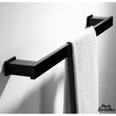 Barre noire porte serviette