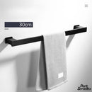 Barre noire porte serviette