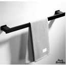 Barre noire porte serviette