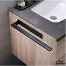 Barre porte serviette a coller