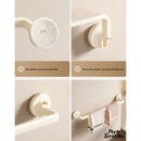 Barre porte serviette double