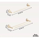 Barre porte serviette double