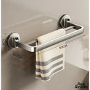 Barre porte serviette double