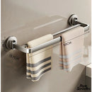 Barre porte serviette double