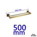 Barre porte serviette inox brossé