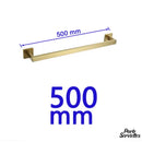 Barre porte serviette inox brossé