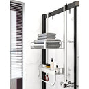 Barre porte serviette paroi de douche