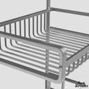 Barre porte serviette paroi de douche