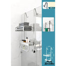 Barre porte serviette paroi de douche