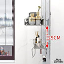 Barre porte serviette paroi de douche