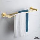 Barre porte serviette salle de bain