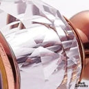 Barre porte serviettes mural or rose