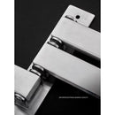 Barre support porte-serviette rotatif mural