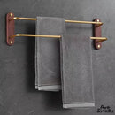 Bois porte serviette