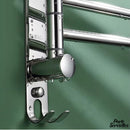 Bras porte serviette chrome