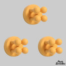 Clips portes serviettes silicone