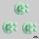 Clips portes serviettes silicone