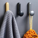 Crochet à visser porte serviette