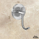 Crochet doré porte serviette