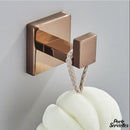 Crochet inox porte serviette