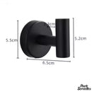 Crochet porte serviette acier inoxydable