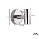 Crochet porte serviette acier inoxydable