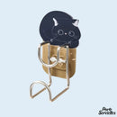 Crochet porte serviette auto adhésif